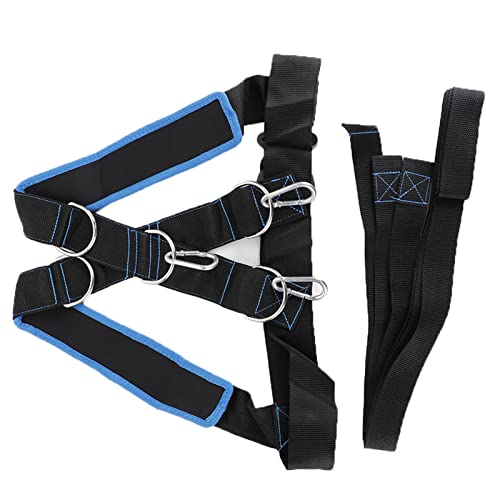Sled Harness Training Gear for Athletes, a Complete Physical Training Kit with Adjustable Shoulder Straps for Pulling a sled or tire for Intense Workouts