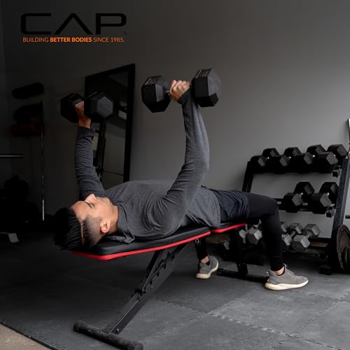 CAP Puzzle Exercise Mats | 1/2” Thick EVA Interlocking Foam Tiles for Home Gym Flooring | Multiple Options