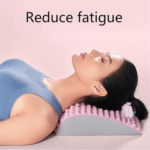 Acemend Back Stretcher, Acemend Refresh Back Stretcher for Sciatica, Back Stretcher for Lower Back Pain Relief (Pink) - color: Pink
