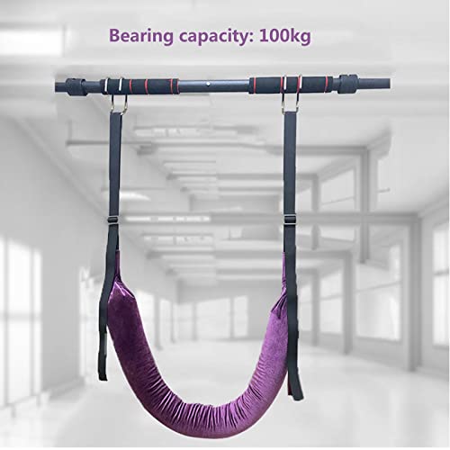 Hanging Bar for Back Decompression, Suspension Training Straps, Hanging Horizontal Bar Lumbar Disc Sling - Spine Rehabilitation Strap for Back Pain Relief and Flexibility Improvement