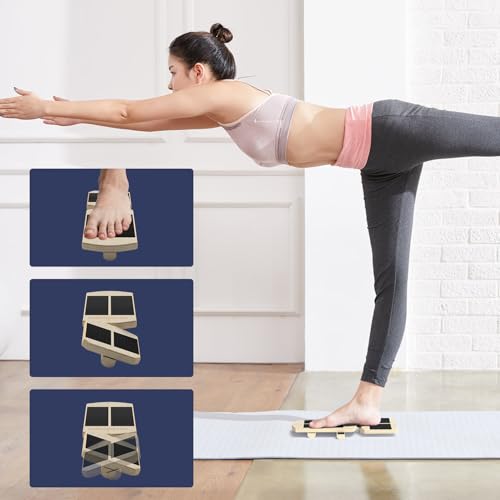 Ankle Balance Board - Non-Slip Balance Board for Physical Therapy, Fast Injury Recovery & Core Strength - 300lbs Capacity - Ideal for Athletes, Seniors & Home Use