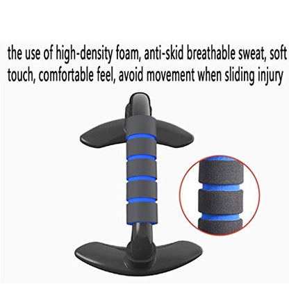 Push Up Bars Strength Training - Workout Stands with Ergonomic Push-up Bracket Board for Home Fitness Handle