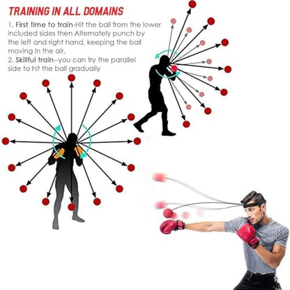 Boxing Ball Equipment Compact, Improve Reaction Speed, Build Dexterity