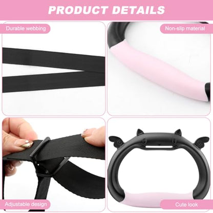 Kakalote Gymnastics Rings, Gymnastics Ring for Home Exercise, Pull up Rings with Adjustable Strap Load Bearing 550lb, Indoor Outdoor Pull-up Bar Strength Training Rings for Adults Kids