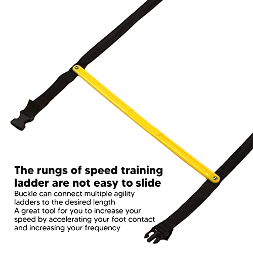 Pilipane 8.5 Ft 5 Rungs Agility Ladder Football Training Equipment Kids, Football Ladder Training for Youth, Speed Ladder, Workout Ladder, Exercise Ladder for Football Basketball Practice