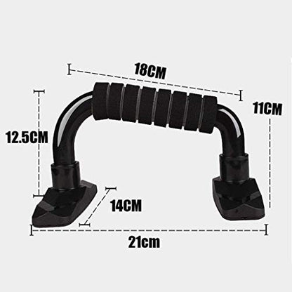 S Shape Push-up Stand Aluminium Alloy Home Fitness Chest Training Equipment
