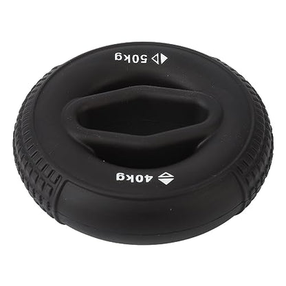 Sonew Hand Grip Strengthener, 40 to 50KG Silicone Grip Trainer Anti Slip Strength Training Ring for Finger and Forearm Exercise Grip Trainer for Rock Climbing