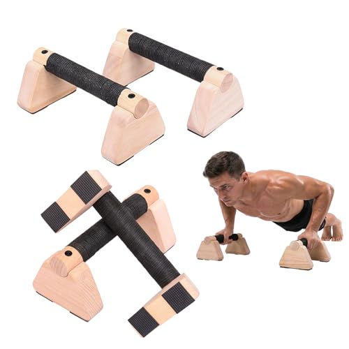 Non-Slip Push Up Boards, 2 Pcs 20cm Fitness Plates for Home Gym Strength Training