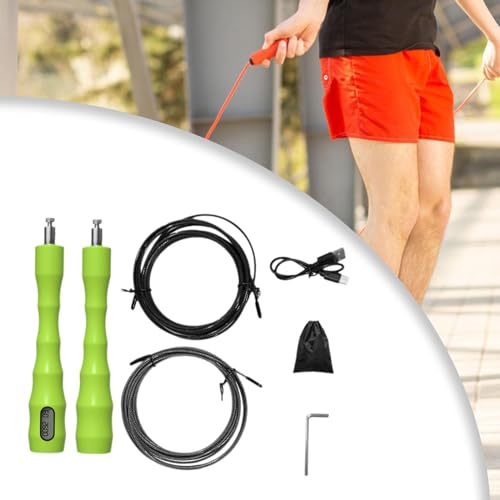 Speed Skipping Rope, Digital Counting, Non-Slip Handle with Counter, Comfortable Grip, Aerobic Exercises