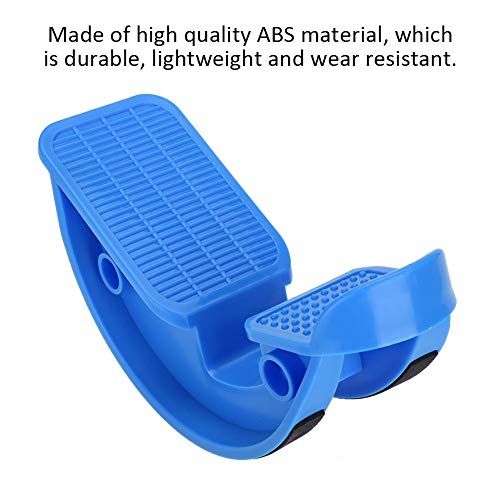 Portable Calf Stretcher Foot Rocker, Blue Physical Equipment for Plantar Fasciitis Relief, Home Fitness Stretching Device for Ankle Pain Recovery