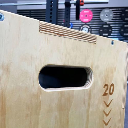 Wooden Plyo Box - Three Options with Easy Assembly - Perfect for Crosstraining & Home Workouts