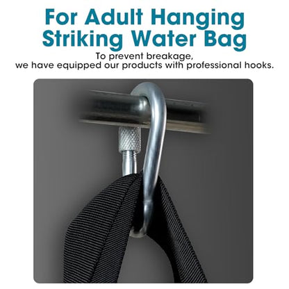Water Weights Aqua Bag - Dual-Purpose Water Punching Bag, Sandbag Alternative for Strength Training, Portable Stability Fitness Equipment for Core and Balance Home Gym - 55 LBS