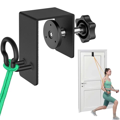 Heavy Duty Door Anchor for Fitness Training - Compatible with Resistance Bands, Suspension Straps and More - Ideal for Home Gym Workout, Strength Training, Physical Therapy