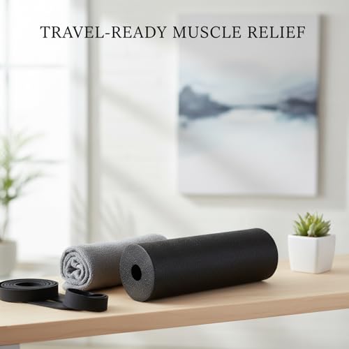 Mini EPP Foam Roller, Compact Travel Cylinder for Exercise and Stretching (1 PC)