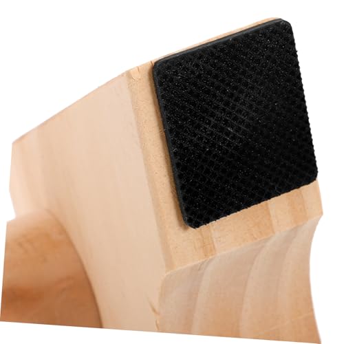 POPETPOP 2pcs Wooden Parallettes Bars Handles Support for Push-ups Calisthenics and Strength Training for Home Gym Workouts