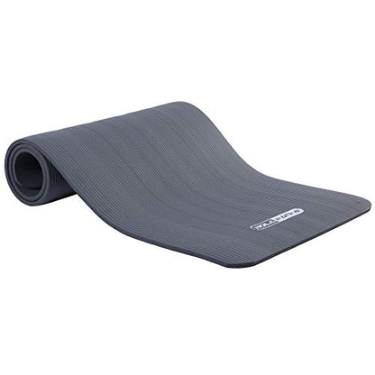 Thick High Density Yoga Mat Exercise Equipment Gym Floor Mat, Thick 72 x 24” Non-Slip Workout Fitness Home Pilates Mat for Women & Men