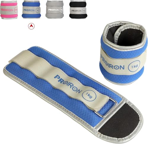 PROIRON Ankle Weights for Women, Leg Weights for Men, Ankle and Wrist Weights 2/4/6/8LBS，Reflective Arm Weights for Jogging，Gymnastics，Aerobics