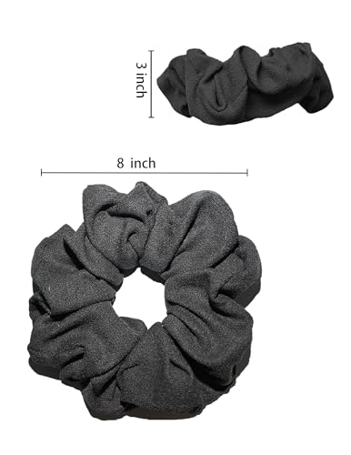 Yoga Mat Scrunchie - Holds Your Yoga Mat in Style - Durable & Elasticity Fabric - Fits All Standard Yoga Mats (mat not included) - color: Dark Gray