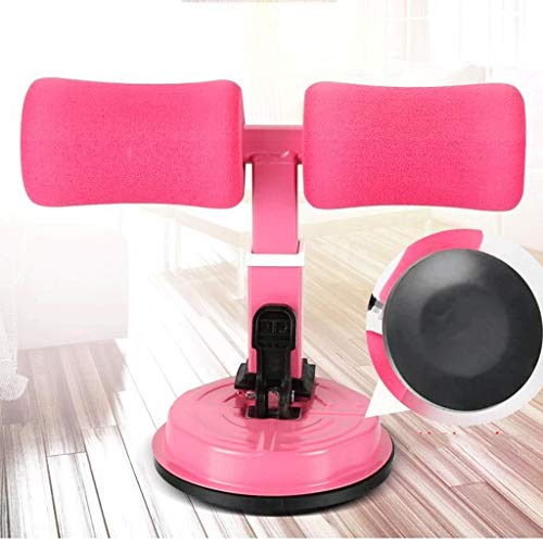 Sit-Up Exercise Bar, Upgraded Design Suction Sit-up Floor with Comfortable Padded Ankle for Home Work or Travel