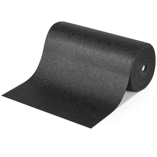 Nuanchu Yoga Mat Roll 24 inch Width, 4mm Thick Non Slip Exercise Mat, Large Anti Tear Gym Flooring for Home Workout, Fitness, Senior Dog Floor Protection