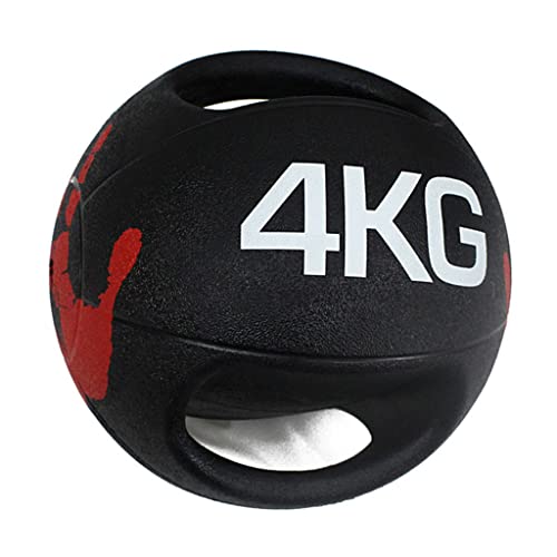 Professional 3KG-10KG Double Handle Grip Medicine Ball - for Weights Training MMA Boxing Exercise Fitness