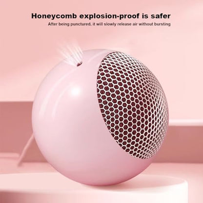 Pilates Ball, Non-Slip Yoga Fitness, Anti-Burst Small Exercise Ball - color: Pink