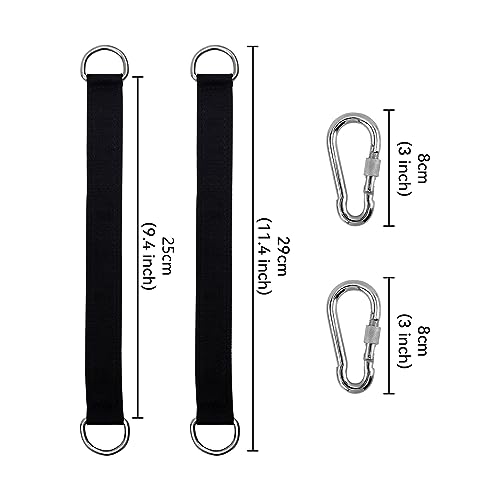 2 Pack Multi Purpose Tree Swing Straps, Gym Outdoor Mount Bands
