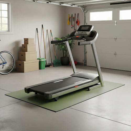 Rubber-Cal TFS-124 Treadmill Mats - color: Blue, size: 90" x 48" x 0.2"