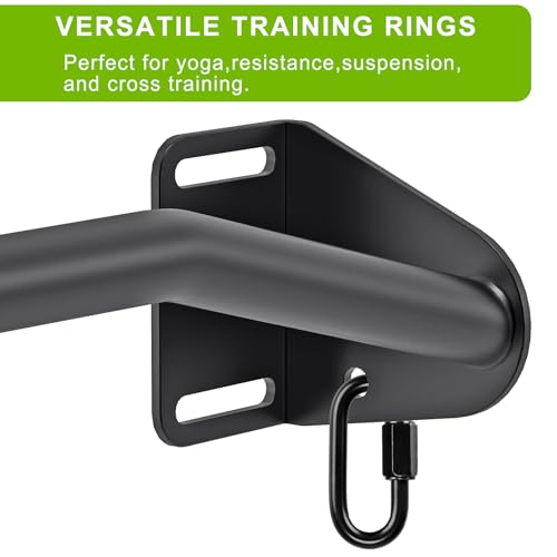 SELEWARE Heavy Duty Welded Pull Up Bar Wall/Joist/Ceiling Mount Chin Up Bar - color: B: Black 36" Wall Mount Pull Up Bar