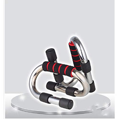 Metal Push Up Bracket-Push Bars Pushup Handle Stands with Comfortable Foam Grip and Non-Slip Handles,for Men and Women Workout