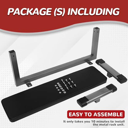 Fitvids Flat Utility Weight Bench for Home Gym Weight Training – Ab Exercises and Flat Exercise – nan – Gray/Black