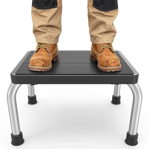Loyoda Step Stools for Adults with Non-Slip Feet & Platfrom, Lightweight