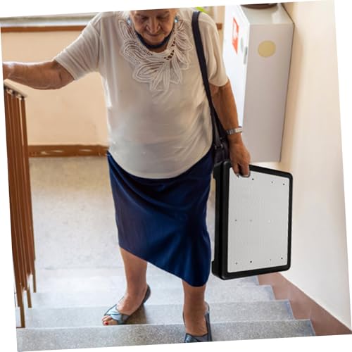 Non-Slip Step Stool for Seniors Lightweight Plastic Step Platform Anti-Skid Design for Enhanced Safety Versatile Indoor Outdoor Use Stackable Footstool for Easy Storage
