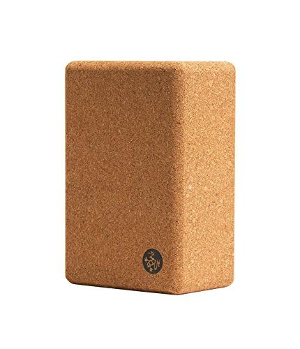 Manduka Yoga Block - Fine-Grain Block, Yoga Equipment, Home Gym Accessory, Pilates Tool, Lightweight for Travel, Extra Firm Workout Accessory with Comfortable Edges - size: 4" x 6" x 9"