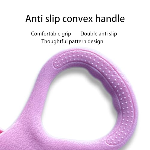 Figure 8 Fitness Resistance Bands, Elastic Bands with Handles for Working Out,Arm|Back|Shoulder Training Elastic Ropes,Exercise Equipment for Physical Therapy Stretching Yoga Pilates - color: Pink