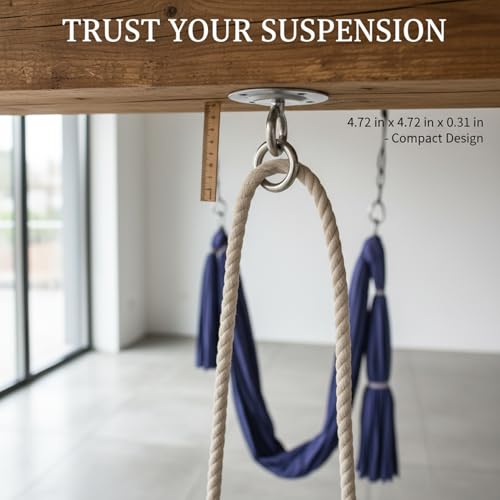 Stainless Steel Ceiling Mounting Hook for Suspension Training (1 PC)