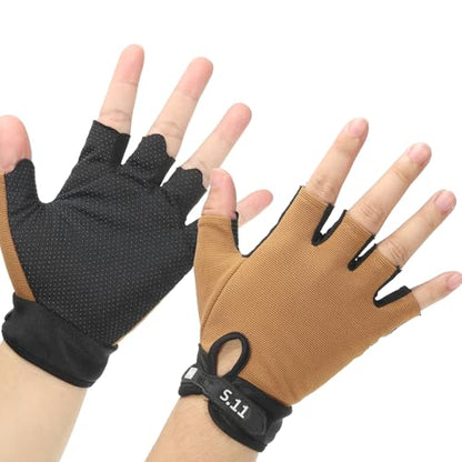 PATIKIL Workout Gloves, Weight Lifting Gym Sports Gloves for Men & Women, Black, Unisex-Adults