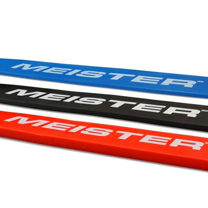 Meister X Band Comfort-Width 41" x 2" Resistance Bands - X-Wide Premium Loop Bands - style: 3 Band Set / Heavy