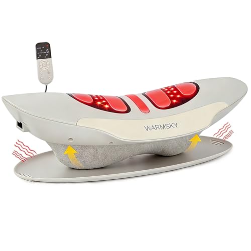 Smart Lower Back Massager with Soothing Warm Therapy & Air Traction – Spinal Decompression Device for Sciatica Relief, Lumbar Pressure & Stiffness