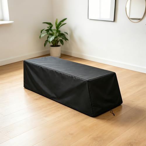 Weight Bench Cover Waterproof Heavy Duty Exercise Workout Bench Cover, Home Gym All-Weather Protective Covers Fit for Sit-up Board Flat Lifting Benches and Fitness Equipment - size: 52'' L x 60'' W x 21'' H