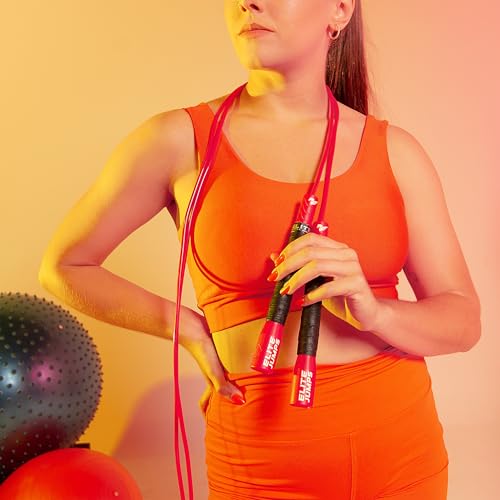 Freestyle PVC Jump Rope Bundle - Premium Quality Adult Jump Ropes for Fitness - Lightweight Cardio Skipping Jump Rope for Exercise and Training - Unbreakable Grip Tape Handles - color: Silver