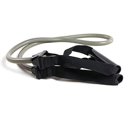 Power Systems Versa Tube Plus Resistance Bands with Handles 48" Exercise Tubing, Multiple Resistance Levels for Strength Training, Home Gym, Physical Therapy & Travel - style: Ultra Heavy