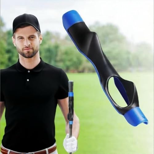 Golf Grip Posture Corrector - Adjustable Golf Club Handle Trainer | Fix Hand Placement & Improve Swing Grip for Beginners & Golfers