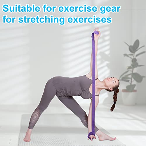 4 Pcs Yoga Mat Straps for Carrying Yoga Mat Holder Adjustable Thick Carrier Exercise Sling Cotton Workout Stretching Band for Carrying Large Mats Roller Skate