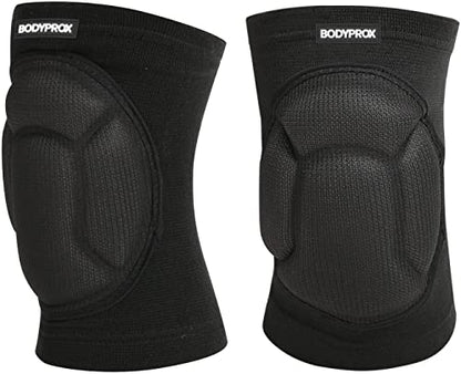 Bodyprox Protective Knee Pads, Thick Sponge Anti-slip, Collision Avoidance Knee Sleeve - size: Large