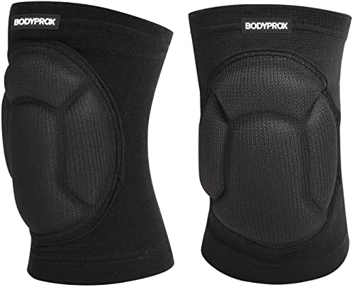 Bodyprox Protective Knee Pads, Thick Sponge Anti-slip, Collision Avoidance Knee Sleeve - size: Large
