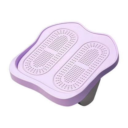 Folding Calf Stretching Platform for Compact Storage and Flexibility Ergonomic Stretcher Stretch Leg Stretcher - color: purple