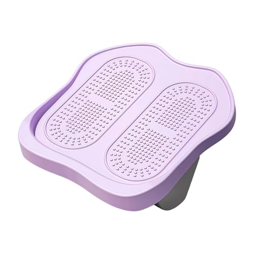 Folding Calf Stretching Platform for Compact Storage and Flexibility Ergonomic Stretcher Stretch Leg Stretcher - color: purple