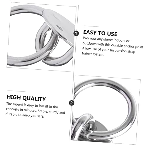 2sets Heavy Duty Ceiling Hooks for Swing Accessories Home Gym Wall Mount Suspension Anchor Functional Trainer Bracket
