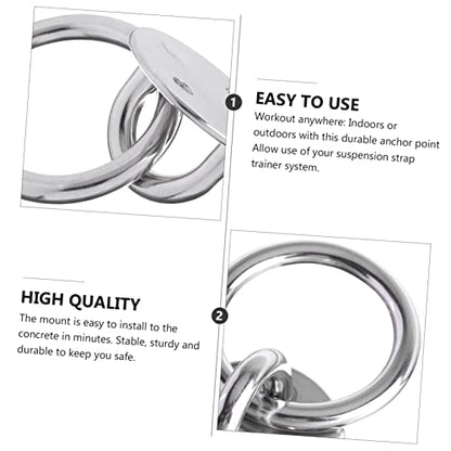2sets Heavy Duty Ceiling Hooks for Swing Accessories Home Gym Wall Mount Suspension Anchor Functional Trainer Bracket